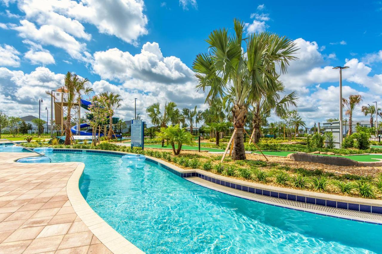 Awesome Home With Private Pool Near Disney Kissimmee Exterior foto